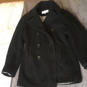 70% wool, 10% cashmere Calvin Klein jacket